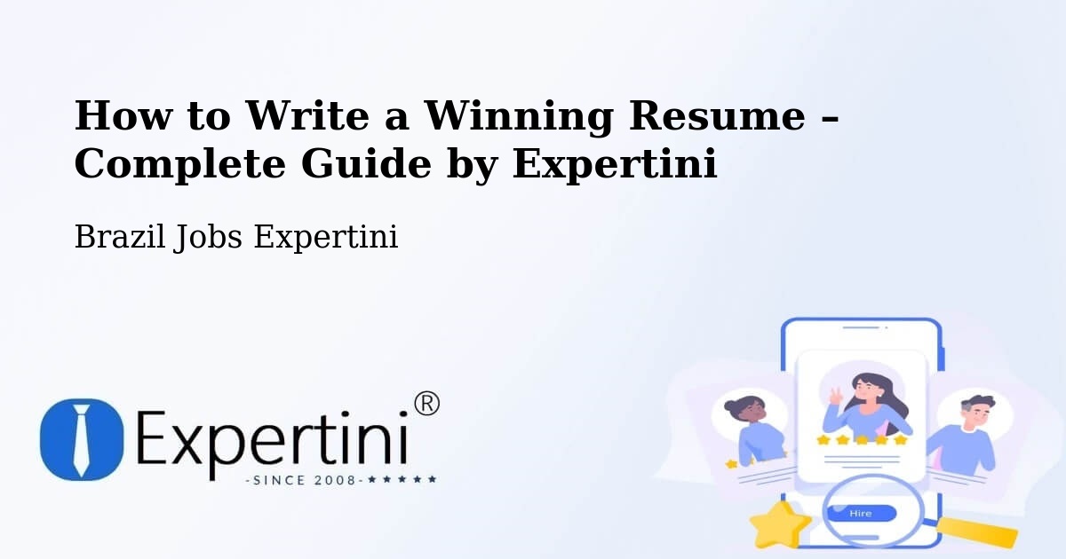 Resume Writing Guide for Job Seekers – Parauapebas - Parauapebas, Brazil Jobs Expertini